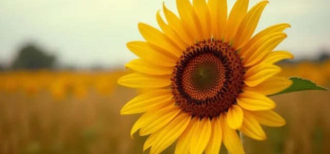 La signification spirituelle du tournesol : symbole de lumière et de renouveau La signification spirituelle du tournesol : symbole de lumière et de renouveau