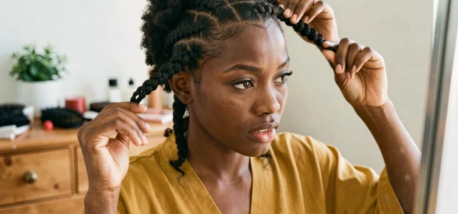 Comment adopter la tresse africaine sans rajout sur cheveux courts et afro Comment adopter la tresse africaine sans rajout sur cheveux courts et afro